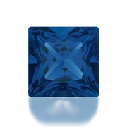 Синий альпинит квадрат принцесса 2,50 Signity ― Интернет-магазин Брилланс