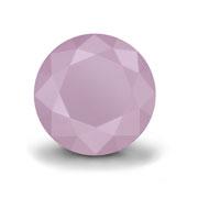 Фианит розовый матовый круг 3,00 Signity ― Интернет-магазин Брилланс