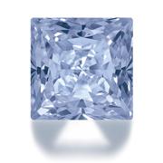 Фианит Plexi Blue квадрат принцесса 4,00 Signity ― Интернет-магазин Брилланс